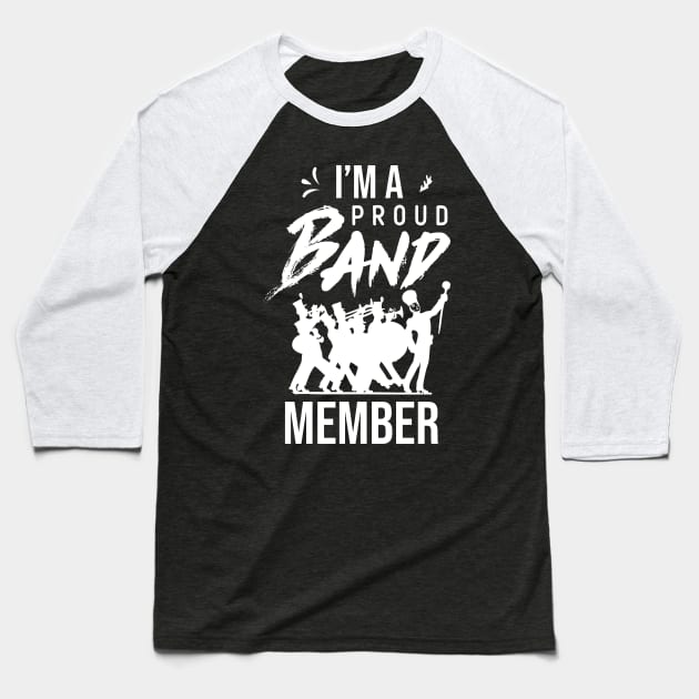 Music Musician Band Member Marching Bands Baseball T-Shirt by dr3shirts